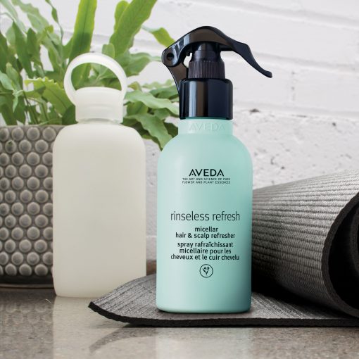 Aveda Rinseless refresh micellar hair and scalp refresher at home
